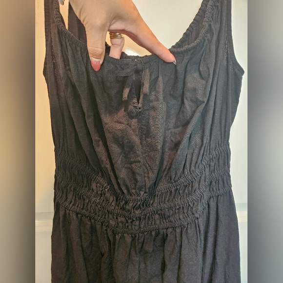 Madewell Linen Blend Sophia Cami Midi Dress - Picture 6 of 8